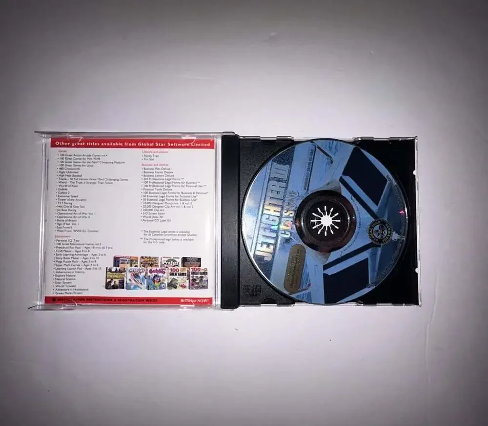 Jetfighter III Classic Combat Flight Simulator PC CD-ROM